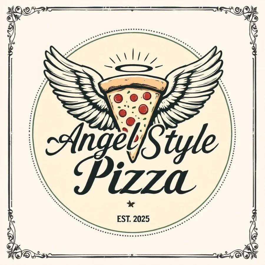 OAD Cafe and Angel Style Pizza logo